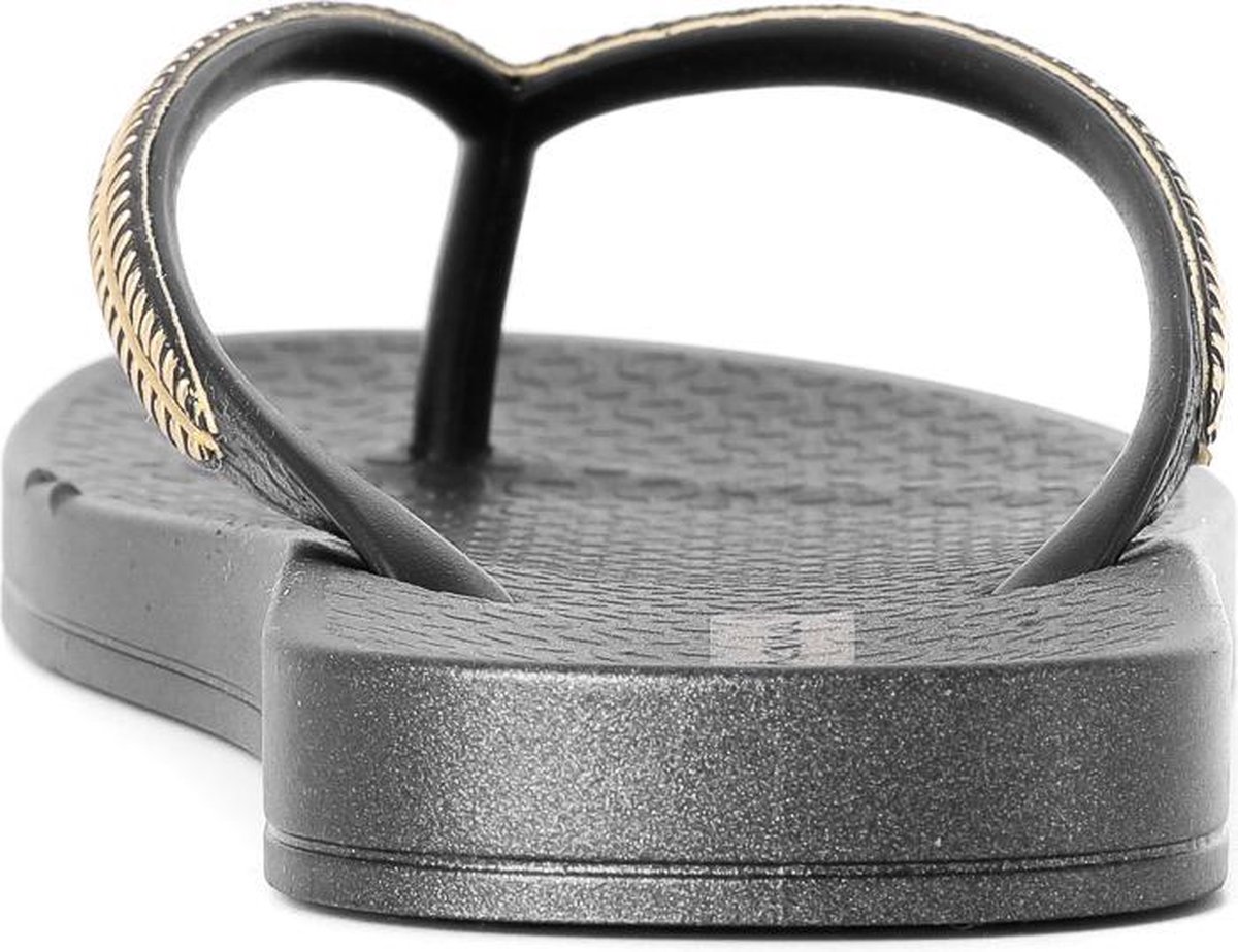 Ipanema - Maat 27 - Anatomic Mesh Meisjes Slippers - Black/Gold