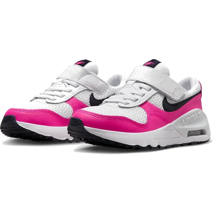 Nike air max systm (PS) - Maat 33.5 - Wit/Pink