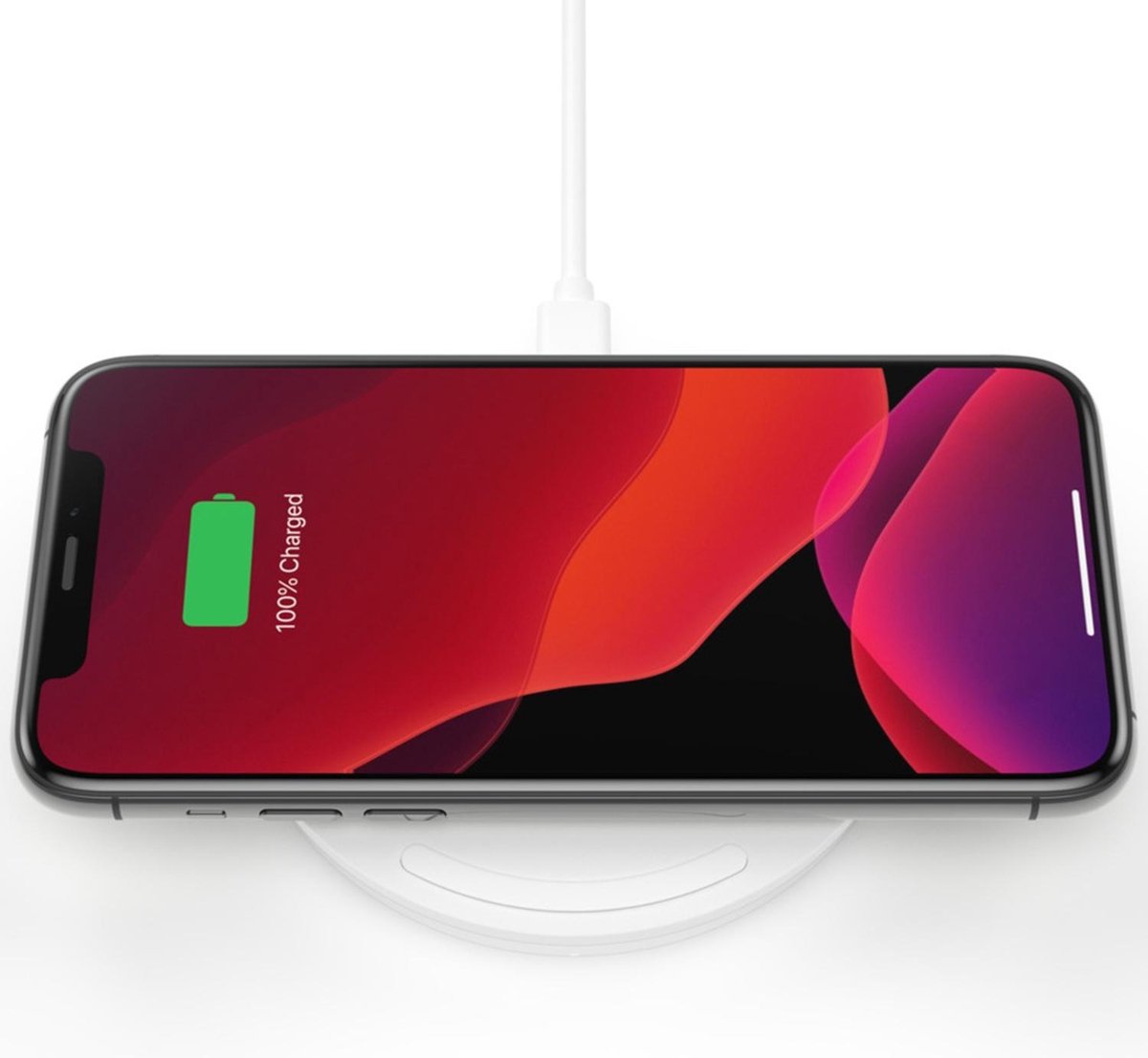 Belkin BOOST Up - Wireless charger - 15W - inclusief 24W adapter - Draadloze oplader - Wit