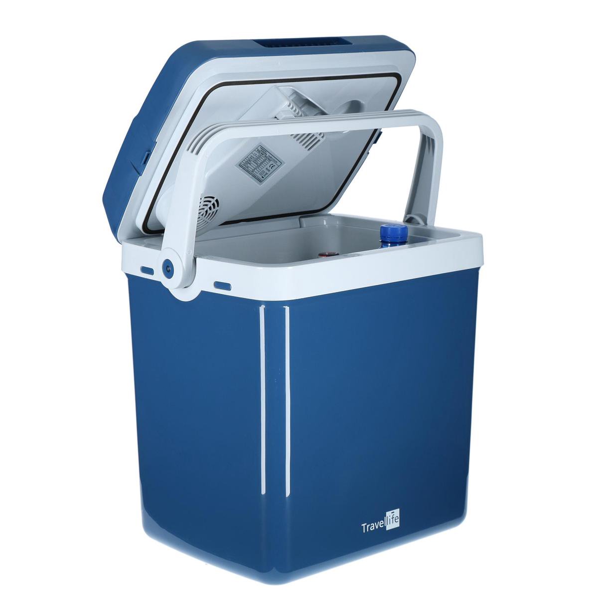 Travellife TL26 Thermo-Elektrische Koelbox - 19L - AC/DC - 12V/230V - Blauw