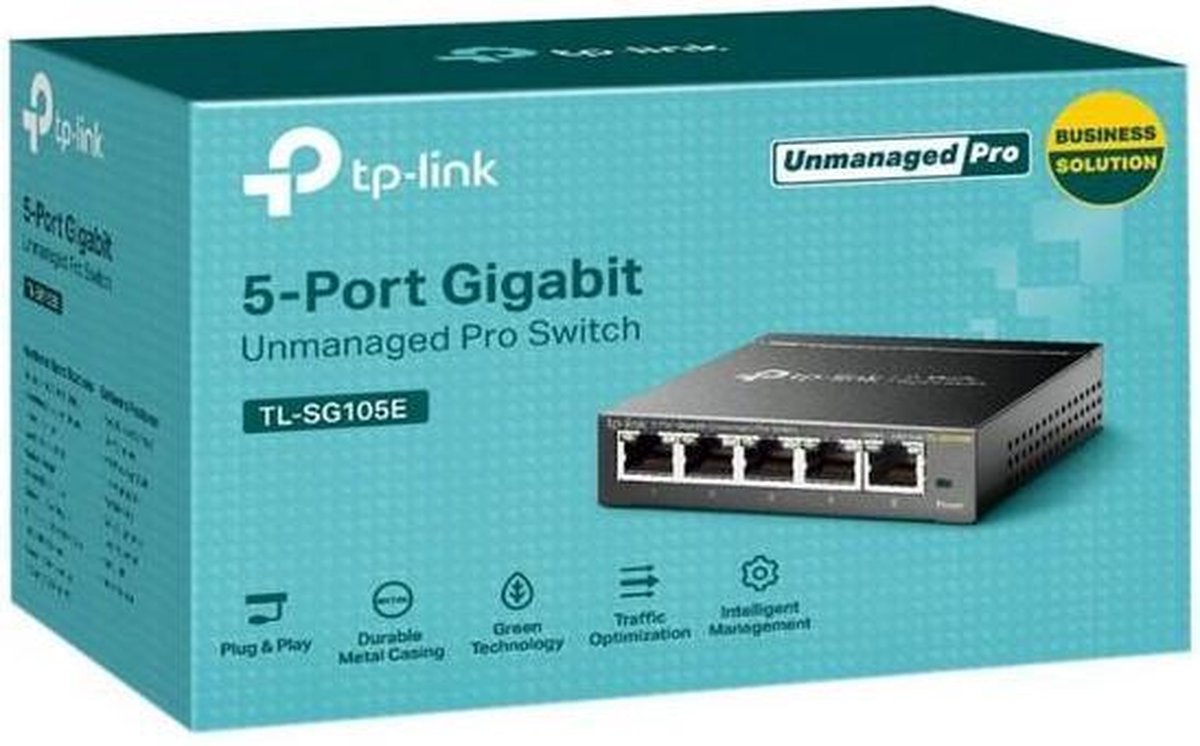 TP-Link TL-SG105E - Netwerkswitch