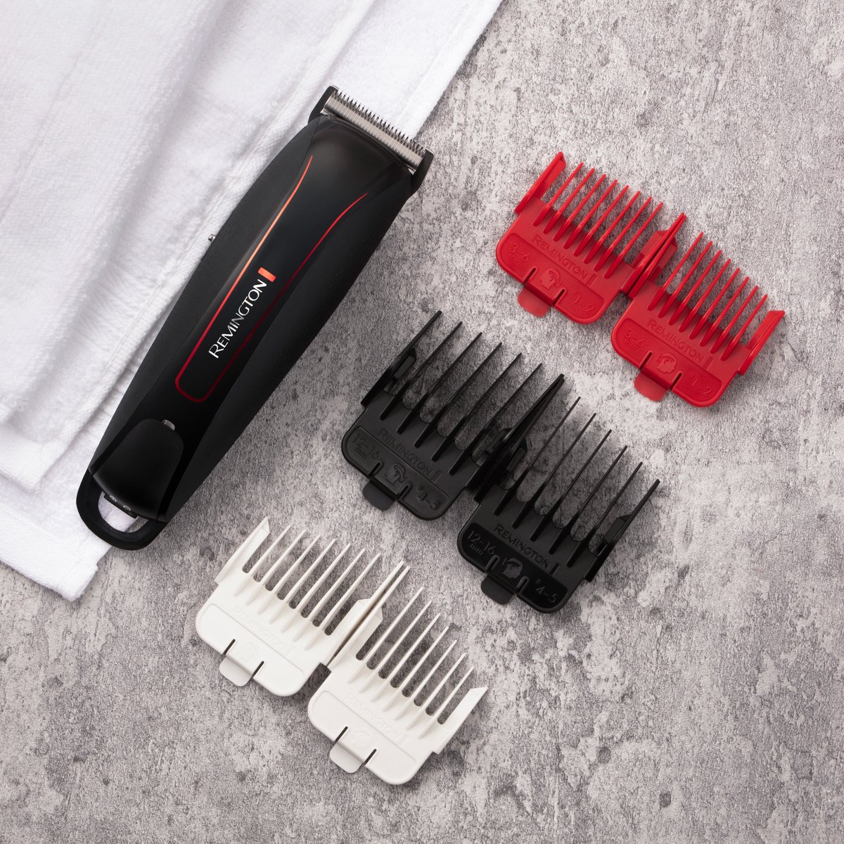 Remington-Easy-Fade Remington Easy Fade Pro Tondeuse - Met Fade Kammen - HC550