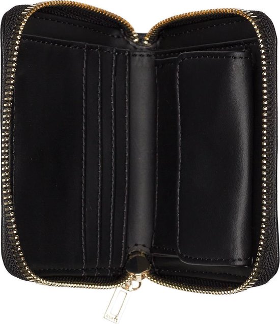 Guess - Noelle Slg Small Zip Around - Zwart - Vrouwen