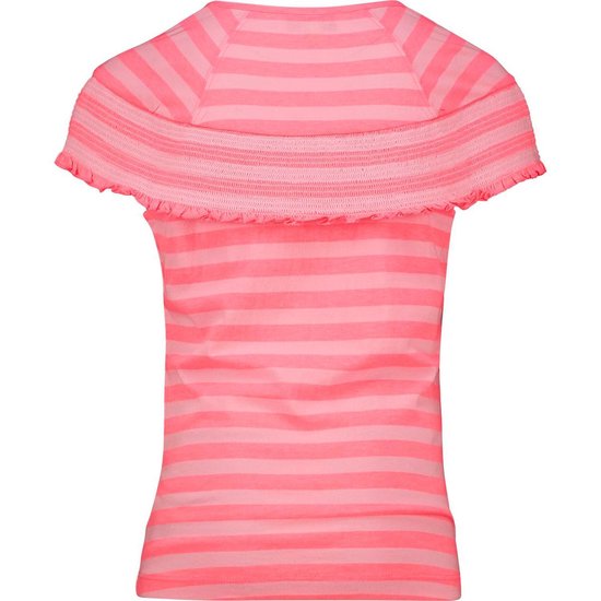 Vingino - Neon Peach - Maat 98 - Meisjes T-shirt