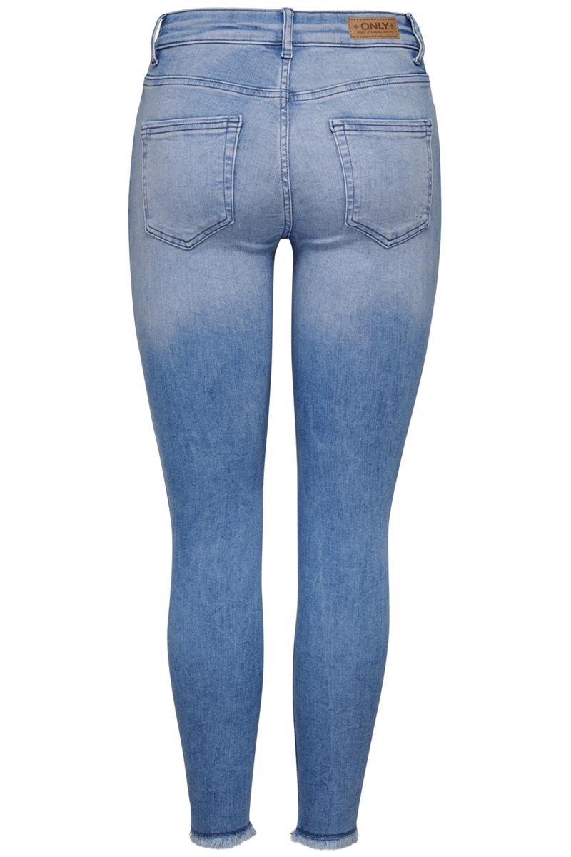 ONLY - Maat XS - ONLBLUSH LIFE MID SK AK RAW REA4347 NOOS Dames Jeans
