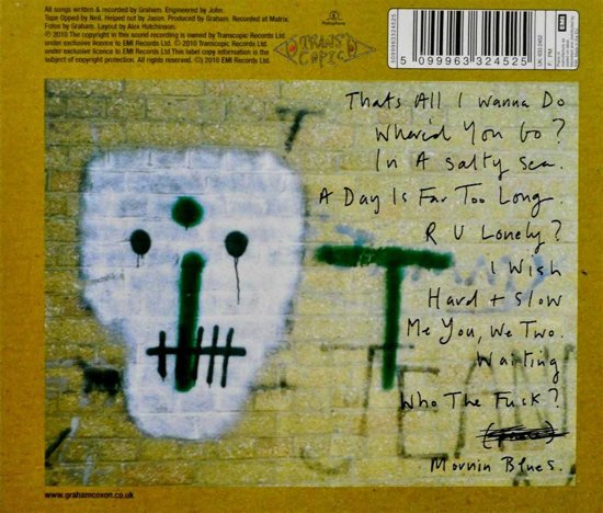 Graham Coxon - The Sky Is Too High - CD