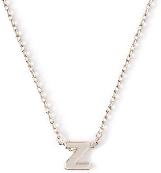 Orelia letter ketting Z zilverkleurig