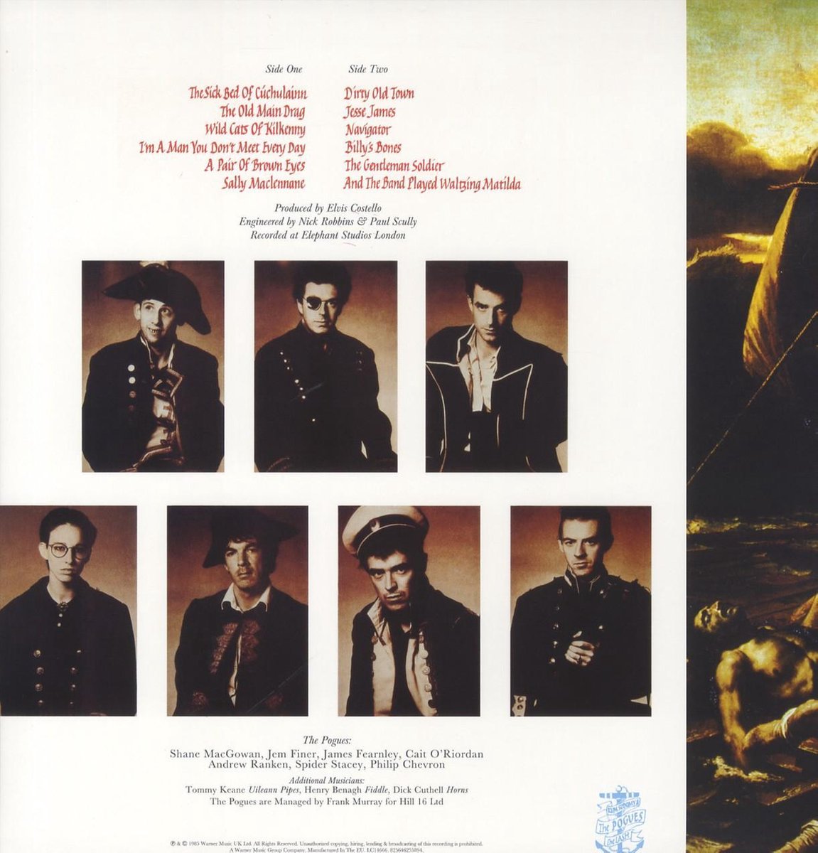 The Pogues - Rum, Sodomy And The Lash (LP)