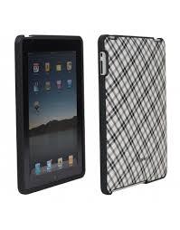 Speck iPad Fitted Tartanplaid - Zwart Wit