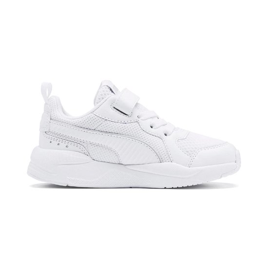 sneaker, witte sneaker, athletic shoe, witte sportschoen, kinder verstelbare sluiting