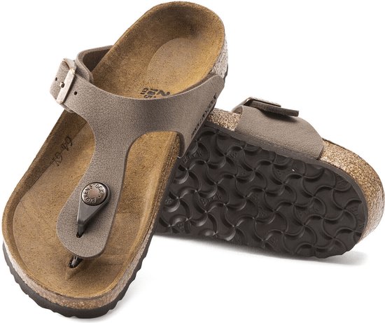 Birkenstock - maat 31- Slippers Kinderen Gizeh - 846133 Mocha
