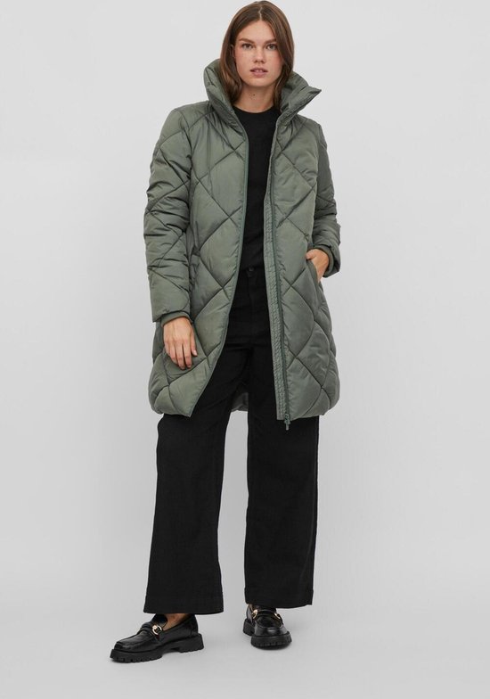 Vila Maat 34  Jas Viadaya New Quilt Jacket/su - Noos 14074434 Laurel Wreath Dames Maat