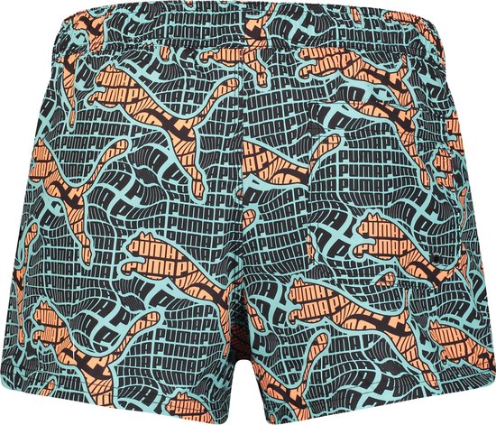 PUMA Maat S SWIM MEN CAT LOGO AOP SHORT SHORTS 1P