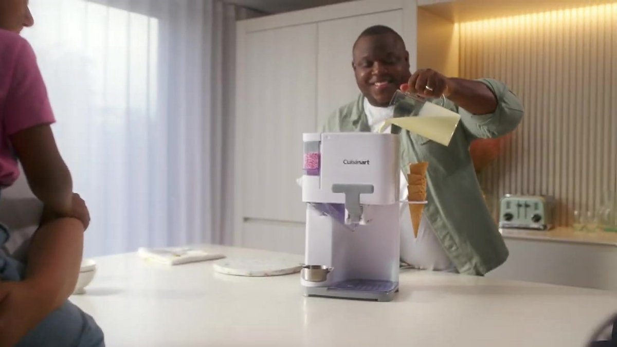 Cuisinart - Soft Serve IJsmachine - Sorbet- en frozen yoghurtmaker - IJsmaker - Wit - 6 porties - 1,42L