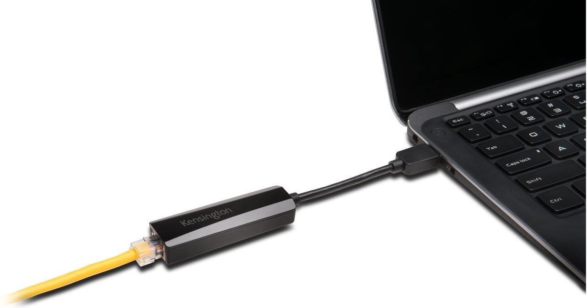 Kensington UA0000E USB 3.0 Ethernet Adapter — Black