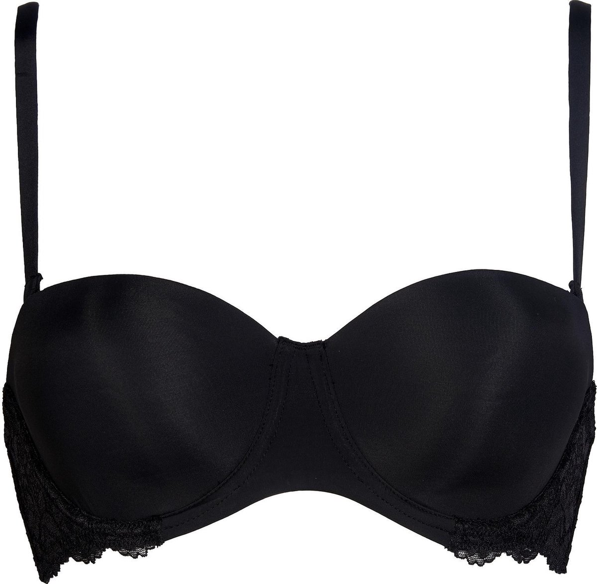 bh, black, bra, lace, padded