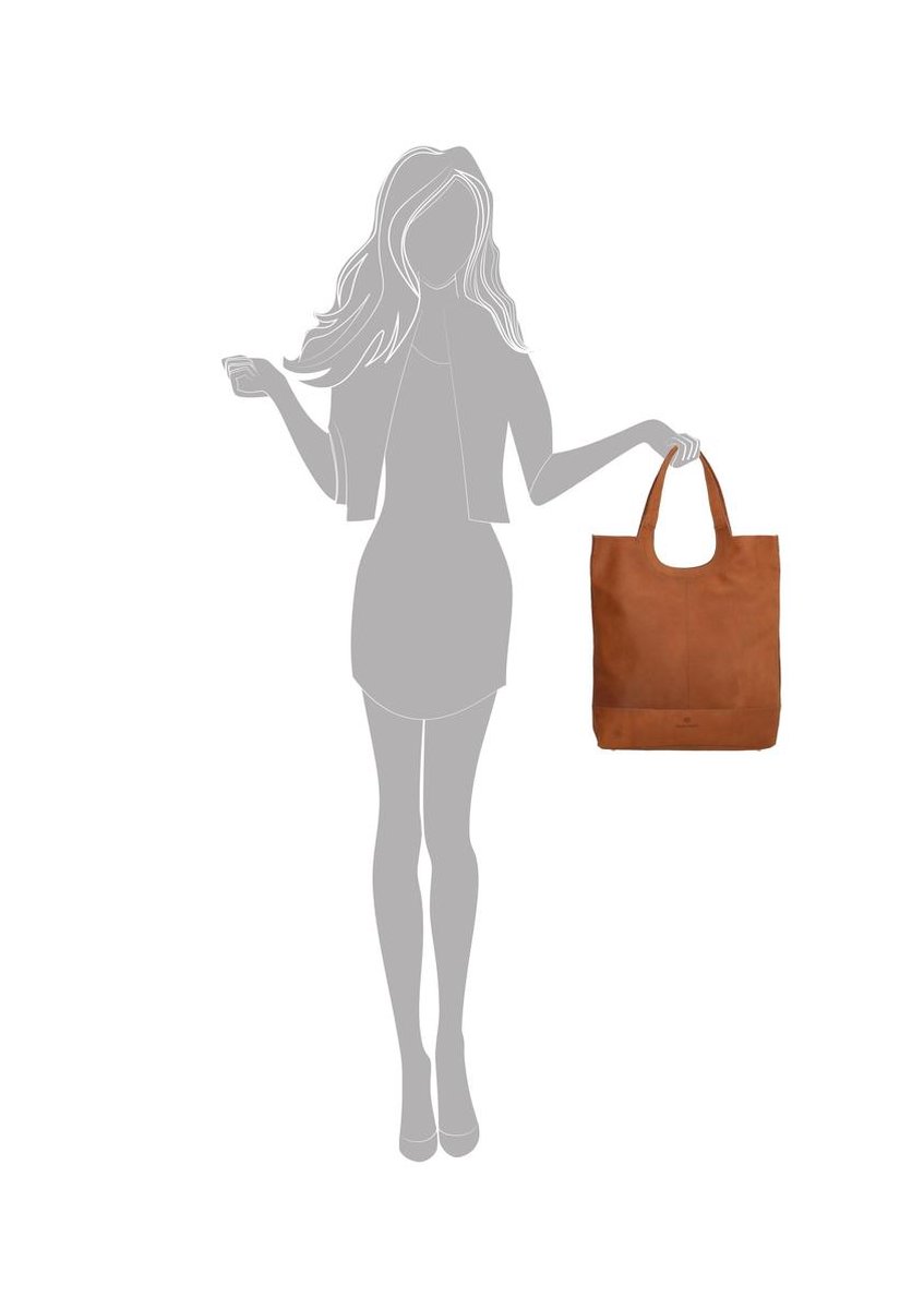 Micmacbags Bloomington Dames Shopper - Cognac