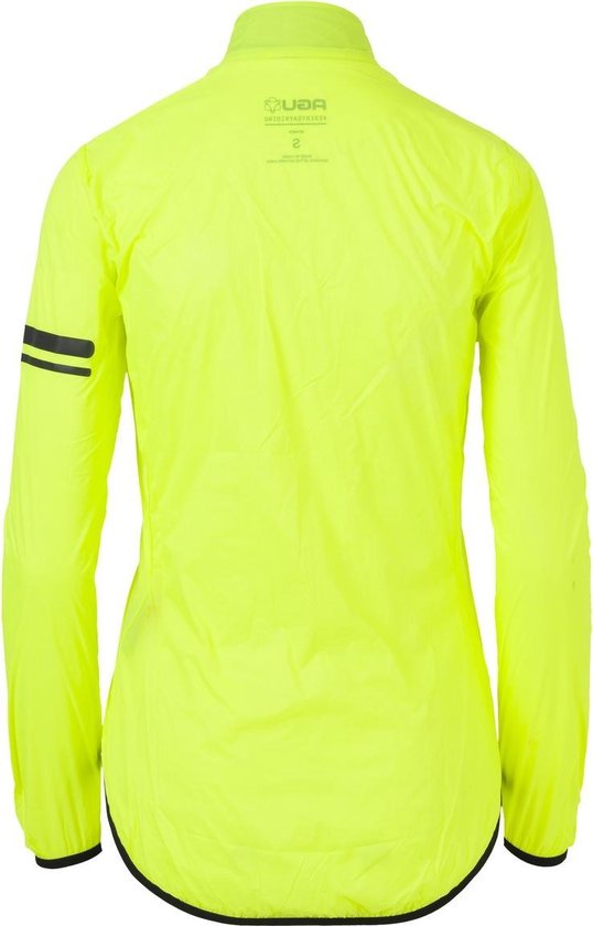 AGU Essential Windjack Fietsjack Dames - Geel - Maat XS