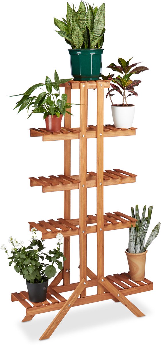 plantenrek, keurhout, plantenstandaard, multilevel, groentetillend