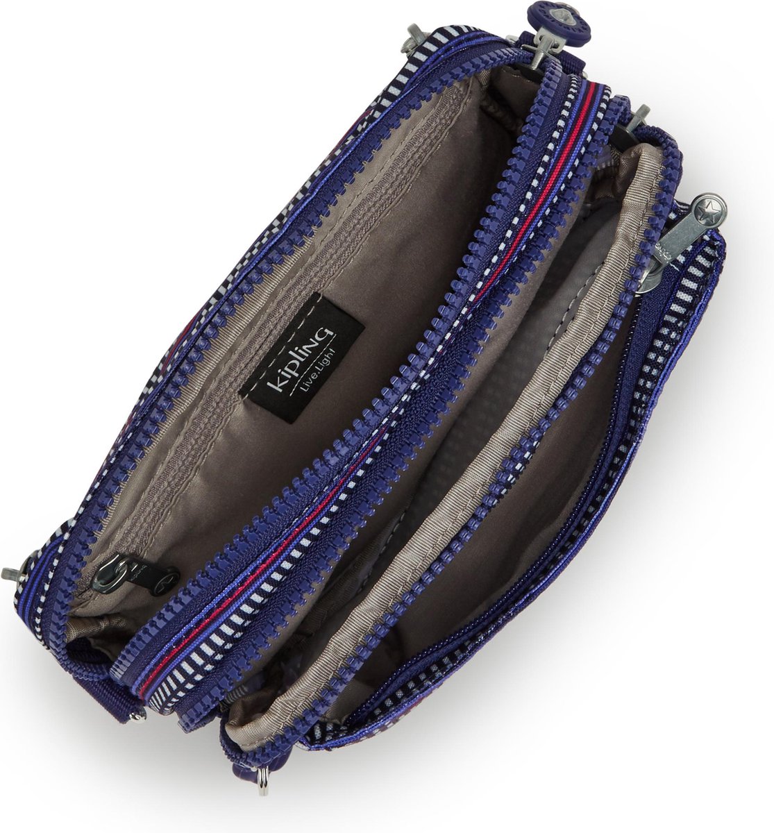 Kipling Abanu Multi Crossbodytas - Blue Geo Print