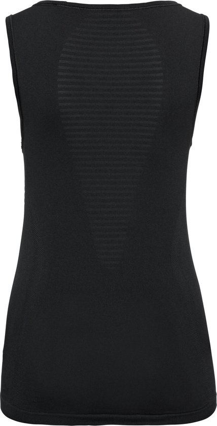 Odlo - Maat XL - Suw Top V-Neck Singlet Performance X-Light Dames Sportshirt - Black