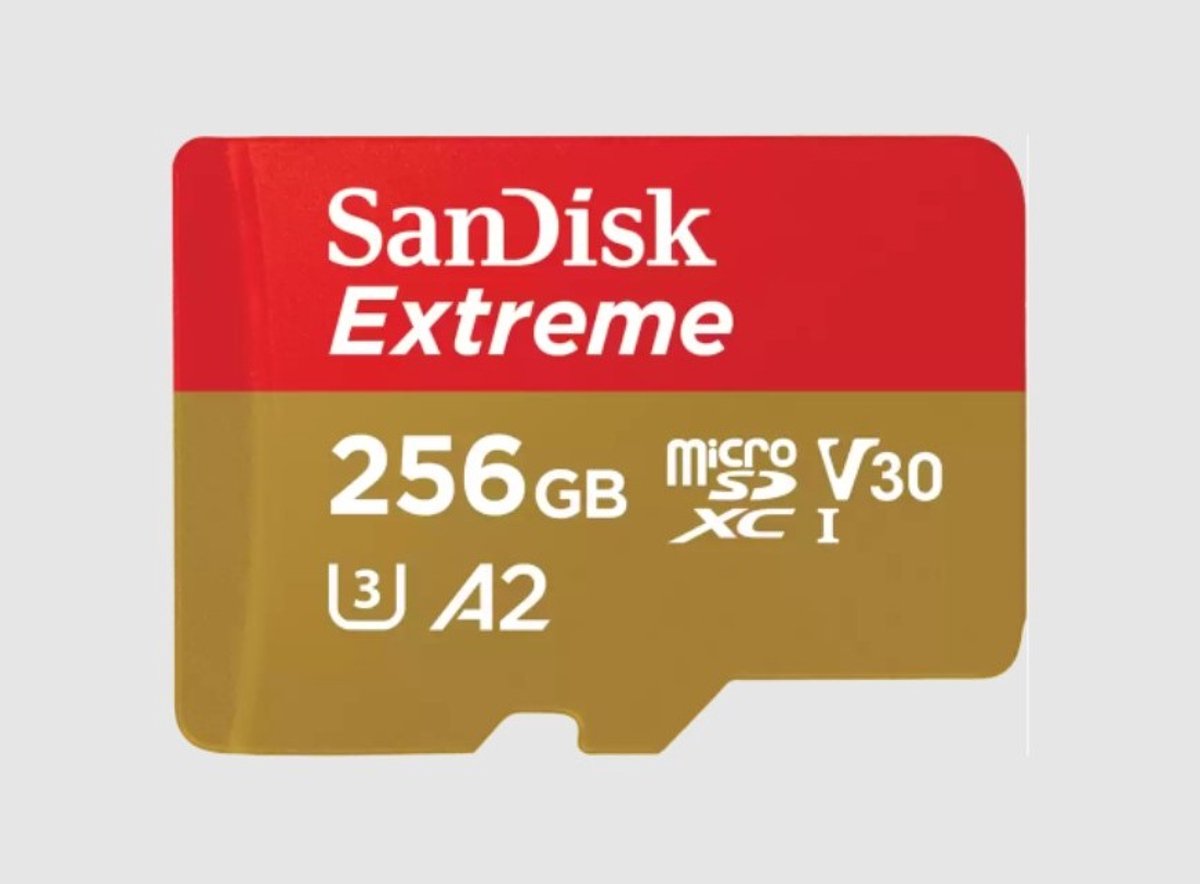 microSD, 256GB, SDXC, UHS-I, memory-kaart