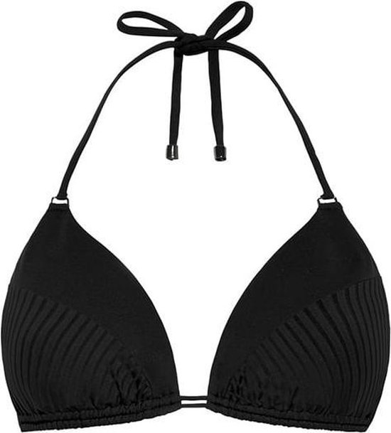 CYELL - Maat 70D - Dames Triangel Bikinitop Voorgevormd Zwart