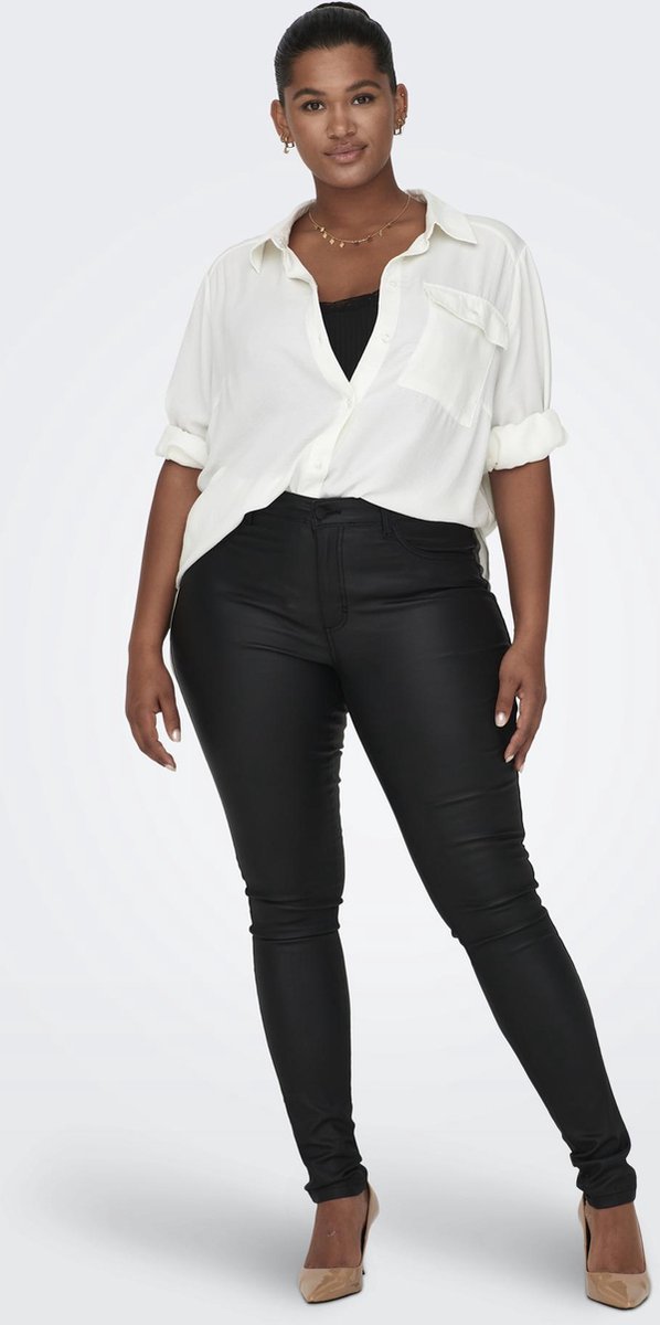 ONLY - Maat 44 X L32 - CARMAKOMA CARPUNK REG SK COATED PANTS NOOS Dames Jeans