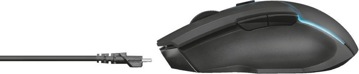 Trust GXT 161 Disan - Draadloze RGB Gaming Muis - 3000 DPI / Zwart