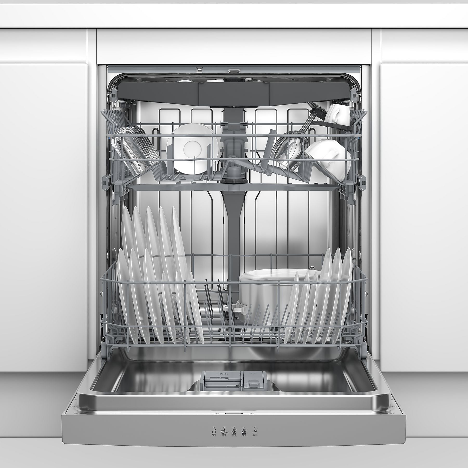 afwasmachine, vuil, inbouw, vaat goed, afwasrek