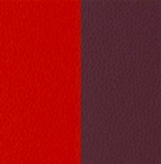 Les Georgettes Ringleertje - Orange Red/Rose Brown - 12mm