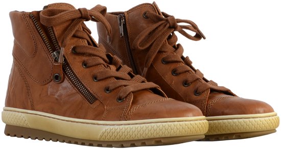 laarzen, kicksen, bruine sneakers, zijkant rits, canvaszool