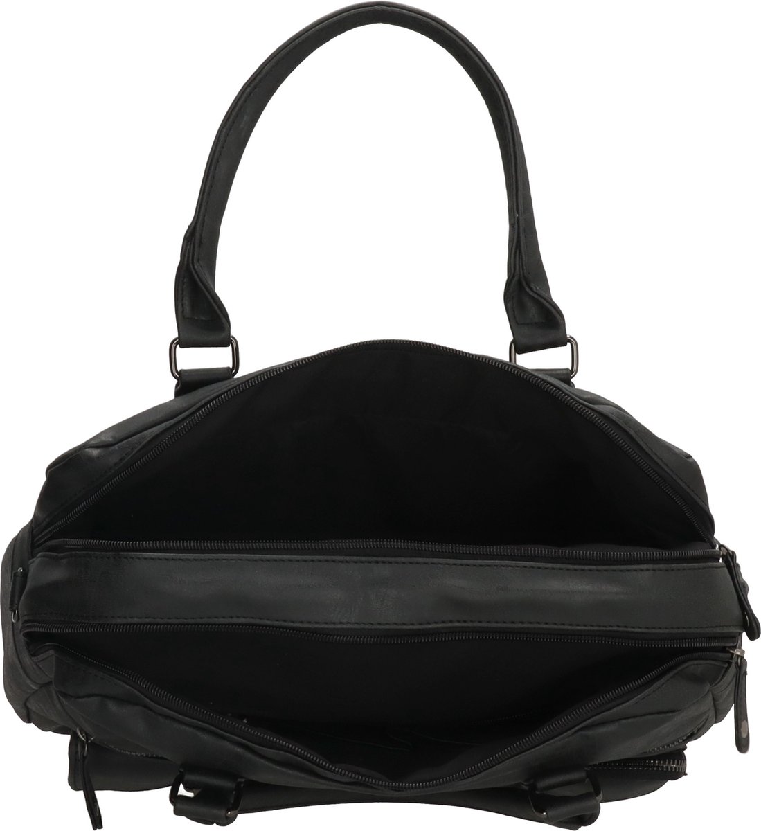 Enrico Benetti Ardèche 66585 Handtas met 15" laptopvak - Zwart