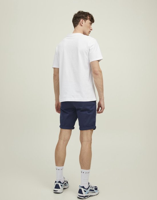 JACK&JONES - Maat S - JPSTBOWIE SHORTS SOLID SN MID Heren Chino shorts