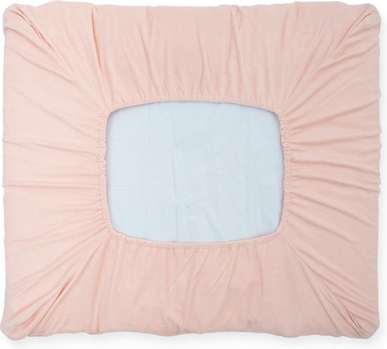Jollein Aankleedkussenhoes River Knit 75x85cm - Pale Pink