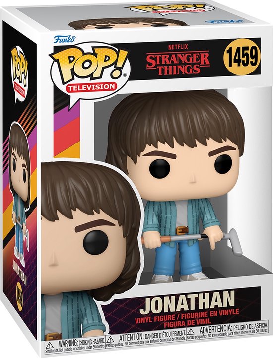Funko Pop #1459 Funko Pop! Television: Stranger Things Season 4 - Jonathan with Golf Club