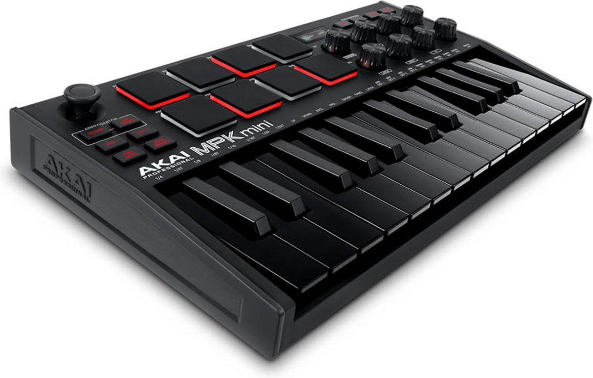 midi-controller, drumpad, USB-controller, 8-pad, piano-keys