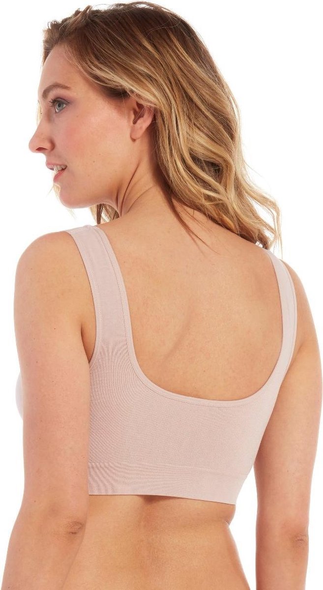 MAGIC Bodyfashion Bamboo Comfort Bra - mt XL - Rose Vrouwen