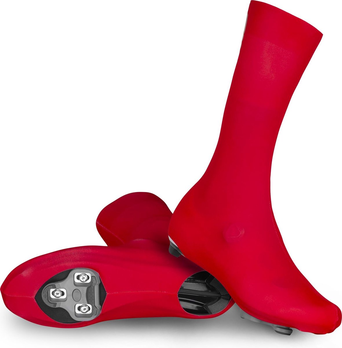GripGrab - Maat S - GripGrab Race Aero TT Race Day Lycra Overschoen 2 - Rood - Unisex