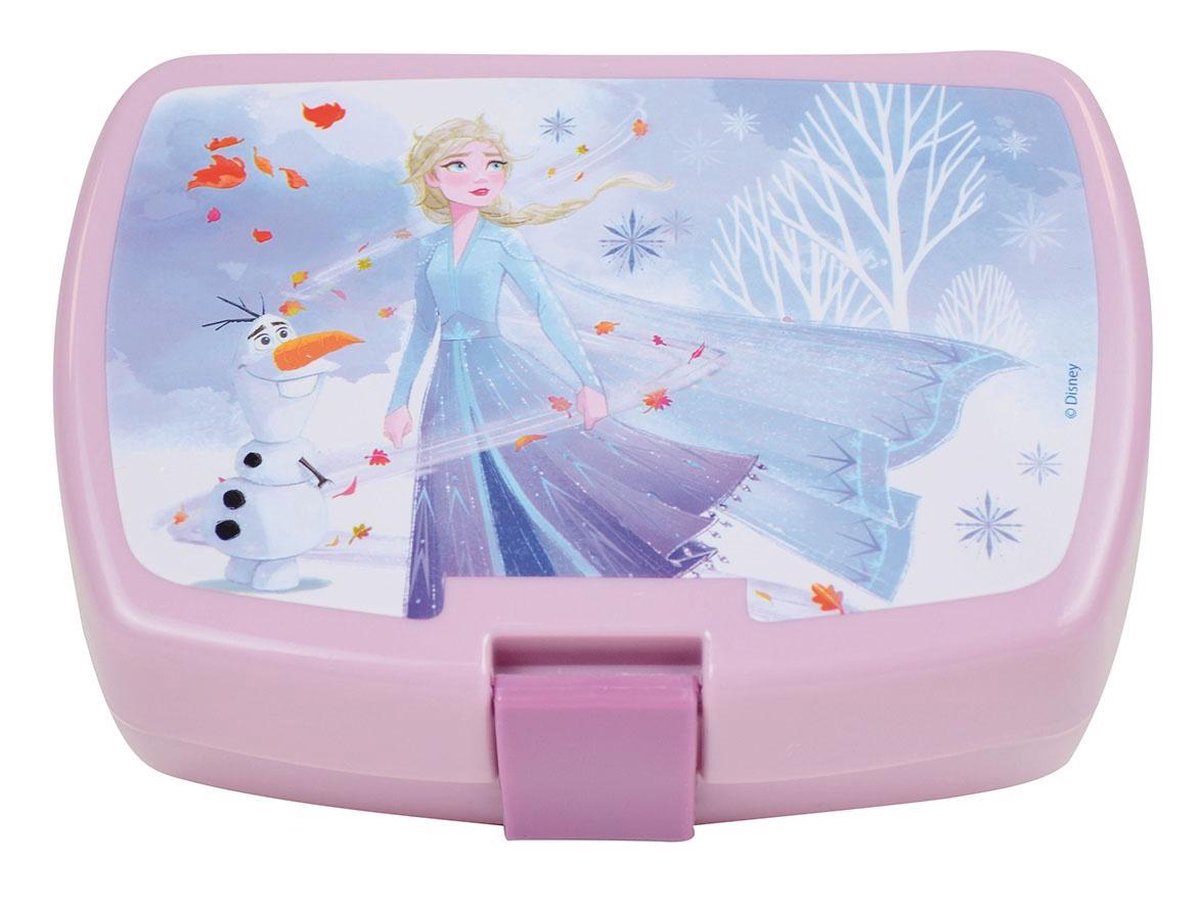 Disney Frozen Broodtrommel Meisjes 6,5 X 17 X 13 Cm Roze/multicolor