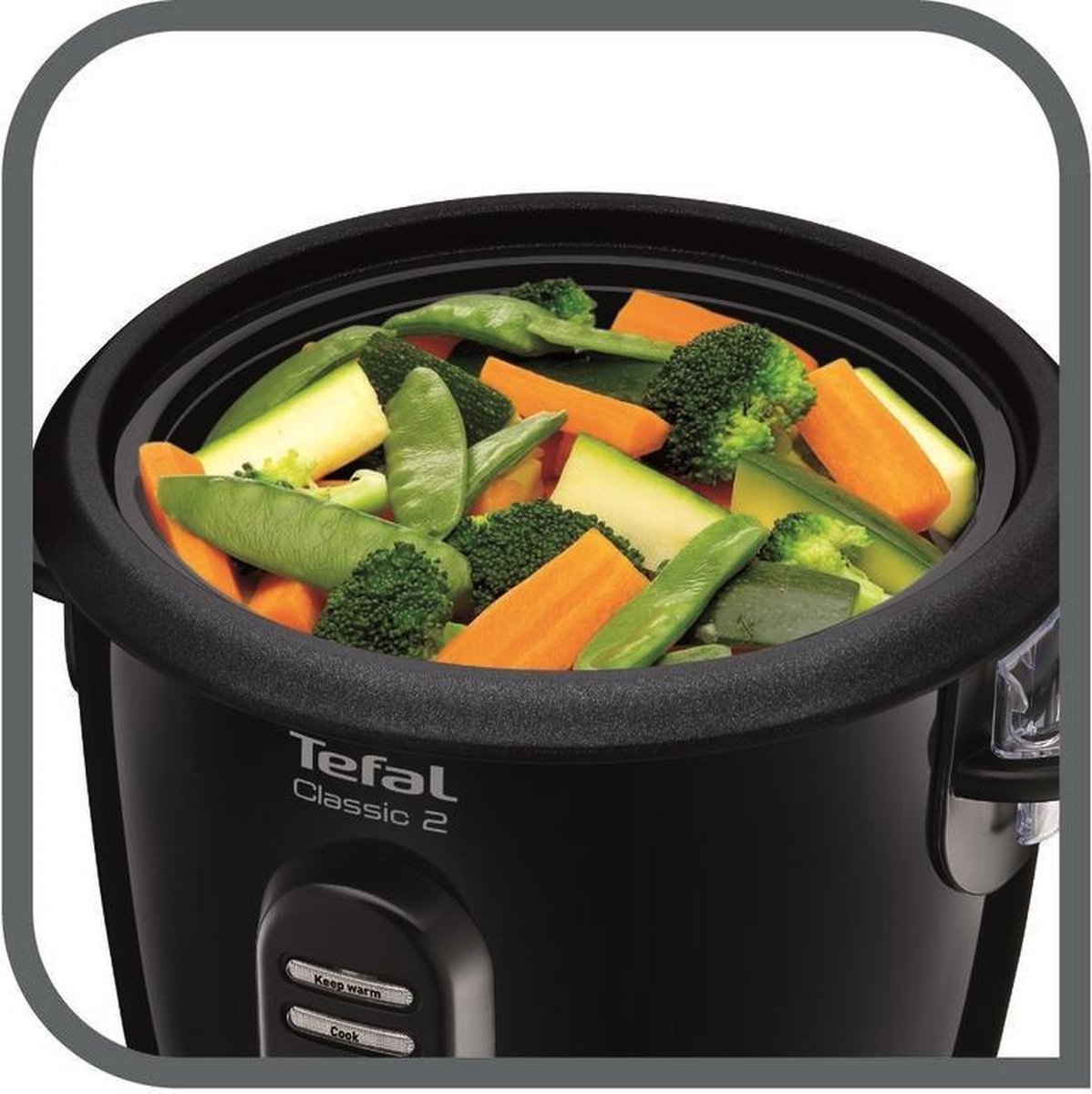 Tefal Classic Zwart RK1028 - Rijstkoker - Warmhoudfunctie
