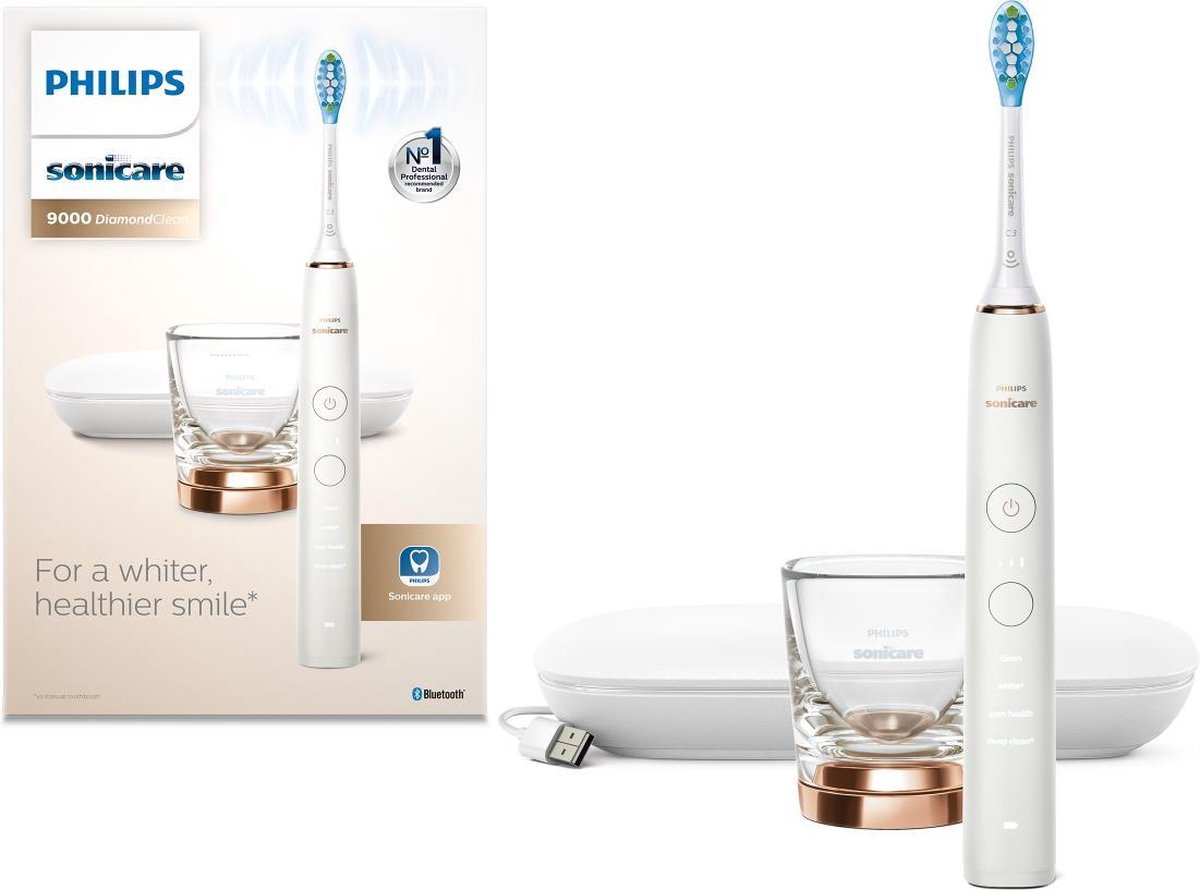 Philips Sonicare DiamondClean 9000 HX9911/94 - Luxe elektrische tandenborstel