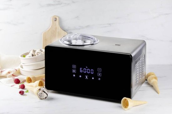 DOMO DO9252I IJsmachine Ice Cream Genius - Met yoghurtprogramma - 1.5 L - Display