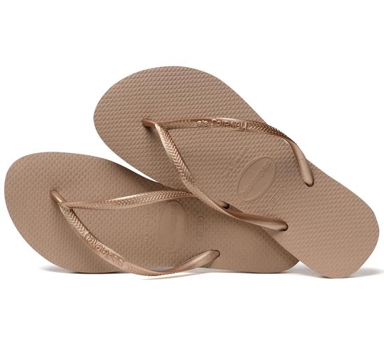 Havaianas Slim Dames Slippers - mt 41/42 - Rose Gold