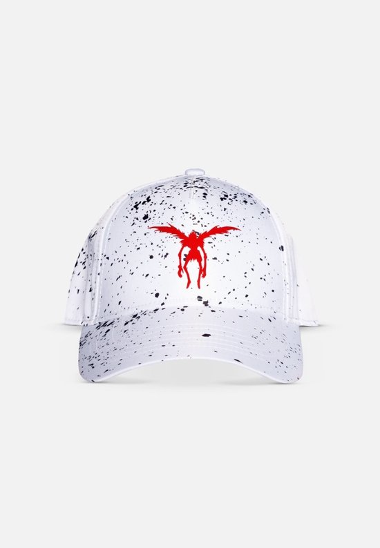 Death-Note-Ryuk-Splash-Verstelbare-pet-Wit-Cap-dgmoutlet-nl Death Note - Ryuk Splash Verstelbare pet - Wit - Cap