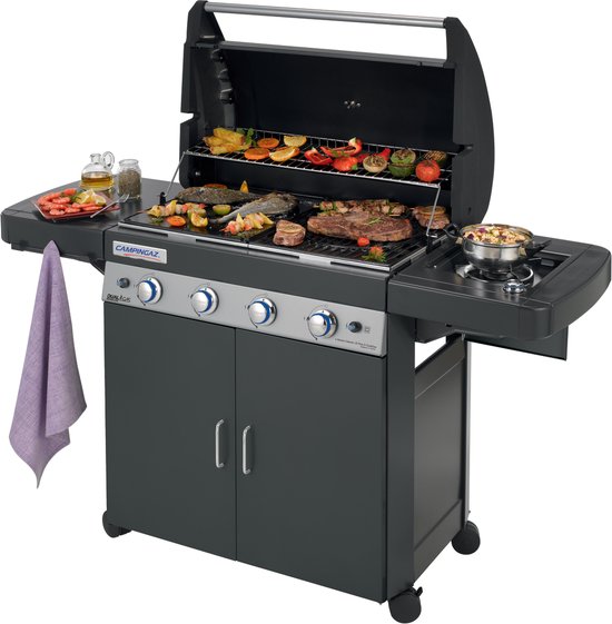 Campingaz 4 Series Classic LS Plus Gasbarbecue - outdoor grill met 4 Branders - Zwart