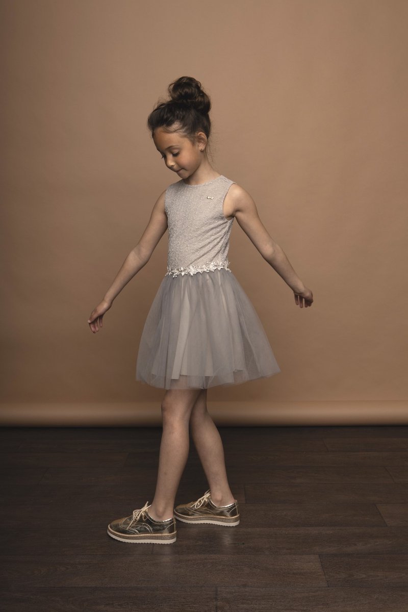 Le Chic - Maat 140 - Meisjes Jurk