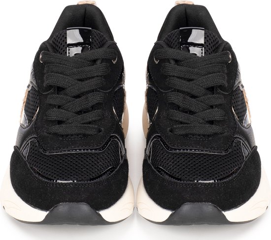 Posh by Poelman CARO Dames Sneaker - Zwart met combinatie - maat 38
