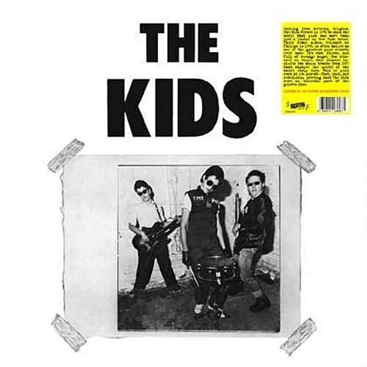 kids, band, zwart-wit, foto, poster