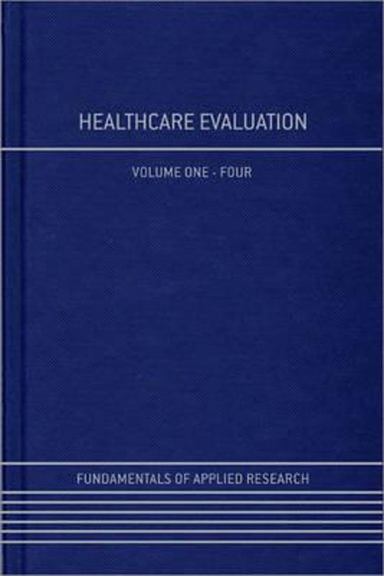 Healthcare Evaluation Set van 4 Boeken